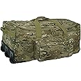 Mercury Tactical Gear Mini Monster Rolling Duffel Deployment, Wheeled Heavy Duty Travel Duffle Bag for Men & Women, Multi Cam Color, One Size