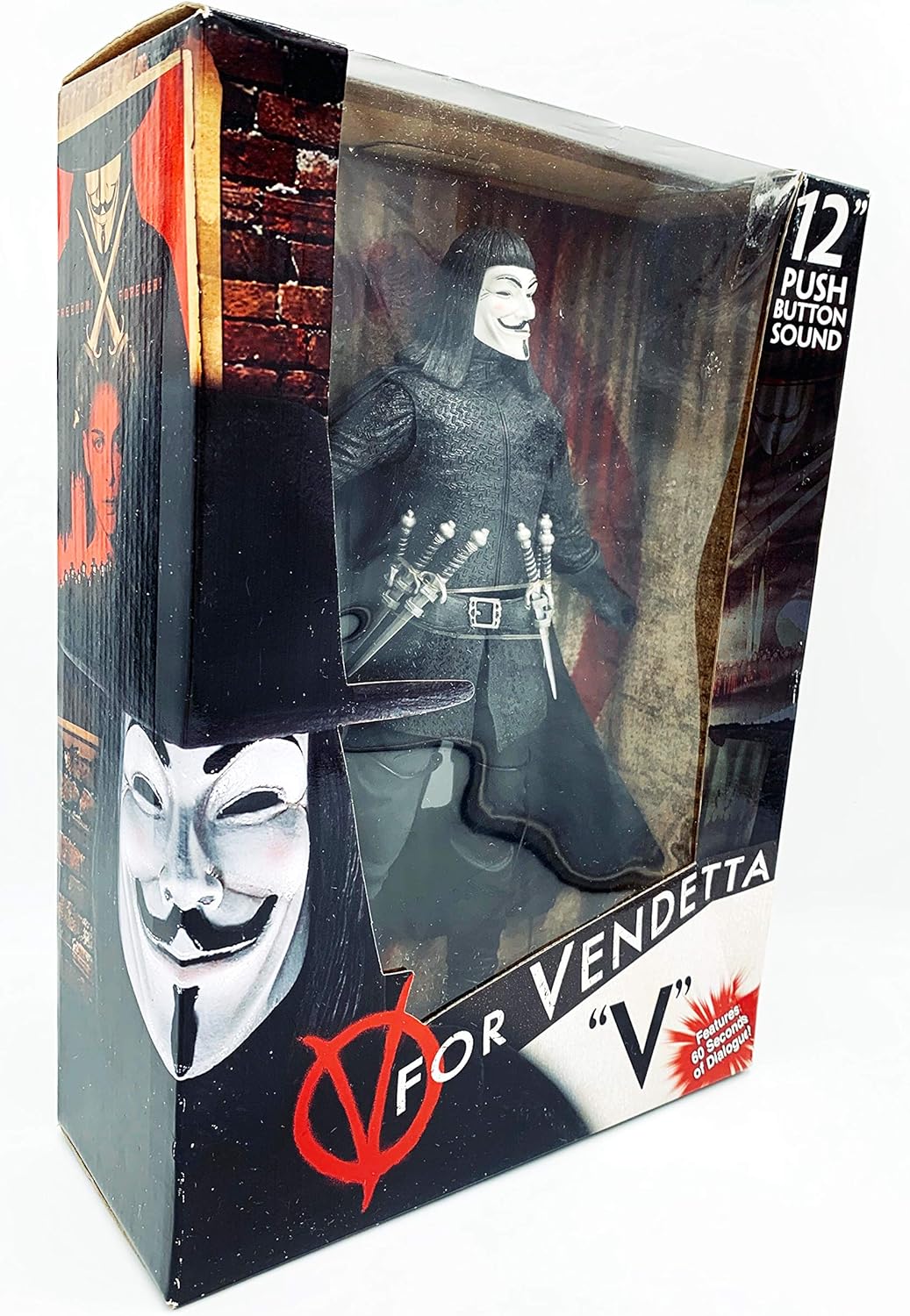 v for vendetta action figure