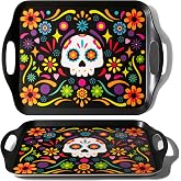 Oasis Choice Day of the Dead Trays with Handles 17.3