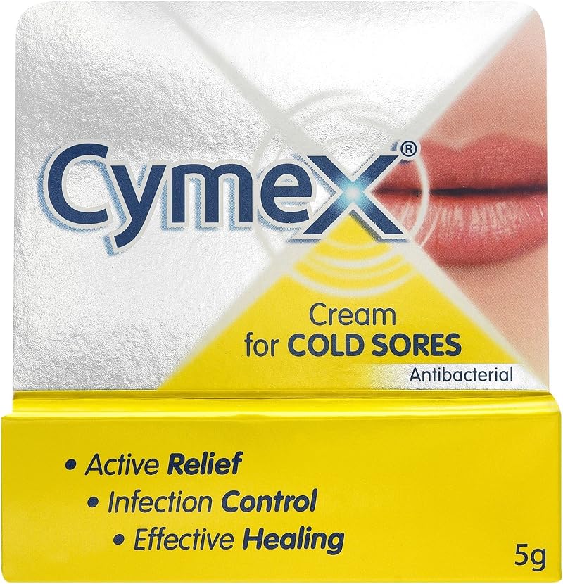 Cymex Cream for Cold Sores - Pack of 6 | Effective Relief