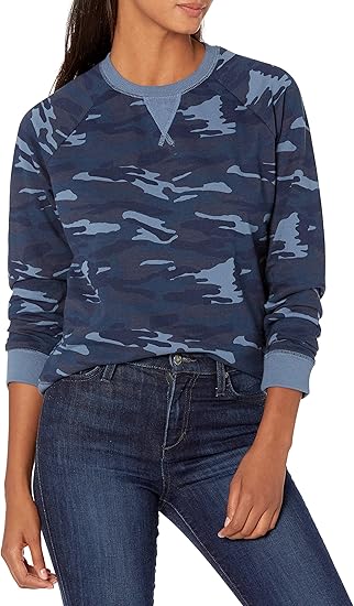 lucky brand camo sweatshirt