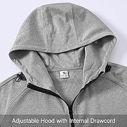 BGOWATU Men's Tracksuits Set Full Zip Jacket Hoodie