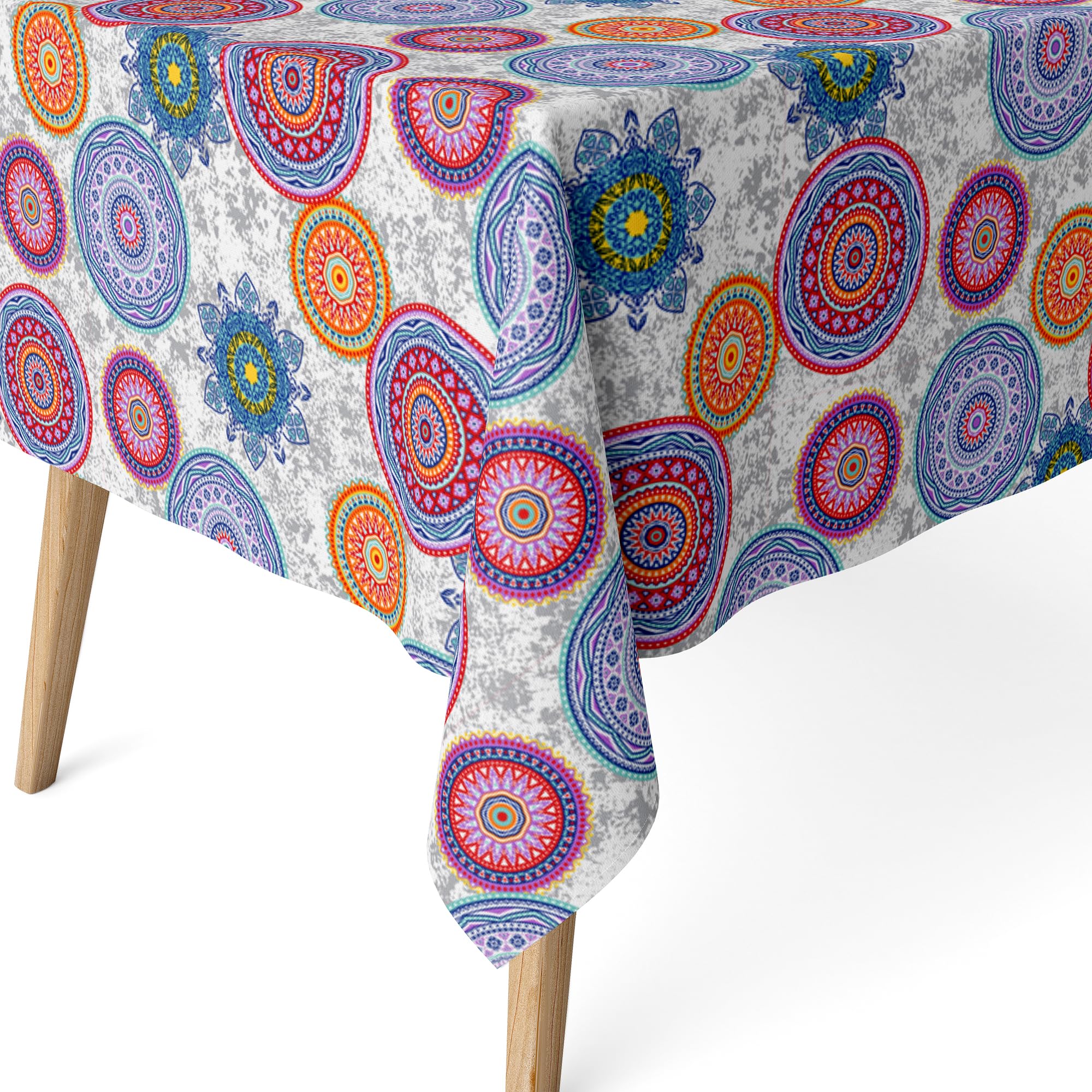 Martina Home Tablecloth Mikonos Purple 240 x 140 cm