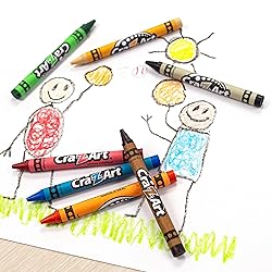 Cra-Z-Art 96ct Crayons in Flip-Top Box with Sharpener