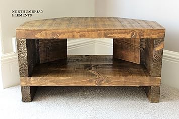 Northumbrian Elements Rustic Handcrafted Chunky Reclaimed Corner