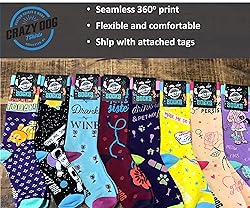 TrendWell Men's Slow Poke Socks Funny Offensive