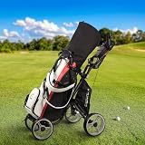 Caddytek Explorer Vsersion 8 4 Wheel Golf Push Cart Dark Grey view 2