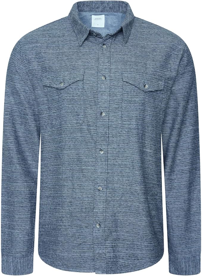 Inspire Me Double Flap Pocket Shirt Design Long Sleeve Regular Fit