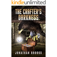The Crafter's Darkness: A Dungeon Core Novel (Dungeon Crafting Book 4) book cover