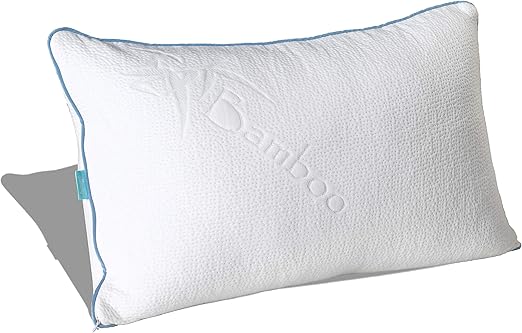 Qilloway Shredded Hypoallergenic Memory Foam Pillow With