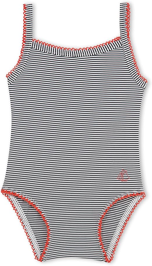 Petit Bateau My Maillot De Bain Une Piece A Rayures Sans Manche Fille Amazon Fr Vetements Et Accessoires