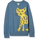 Amazon Essentials Girls and Toddlers' Pullover Crewneck Sweater