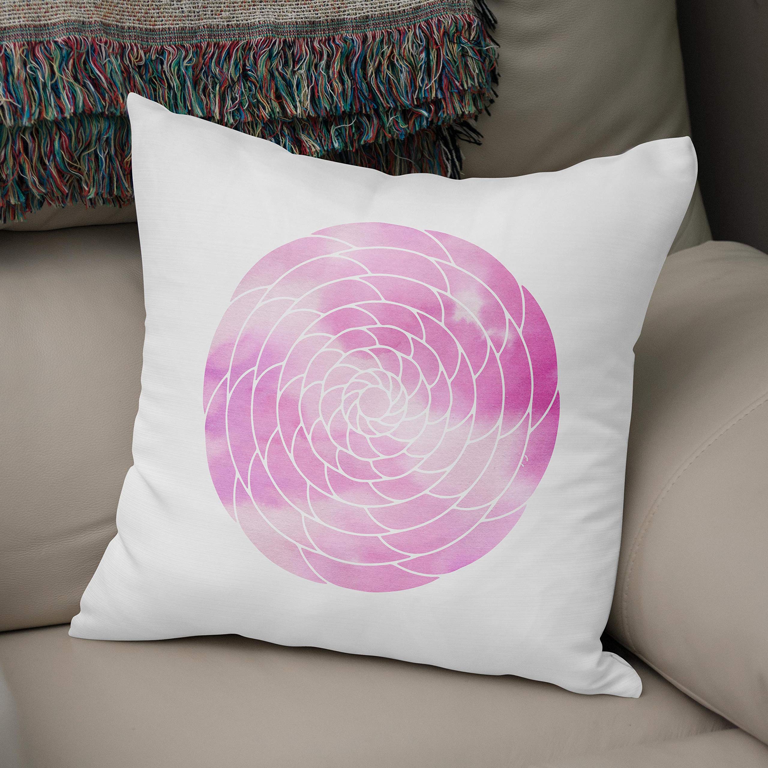 Bonamaison, Decorative Cushion Cover - 50% Cotton 50% Polyester - 43x43cm - Designed and Manufactured in Turkey