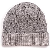 MUK LUKS Men's Cable Knit Cuff Cap