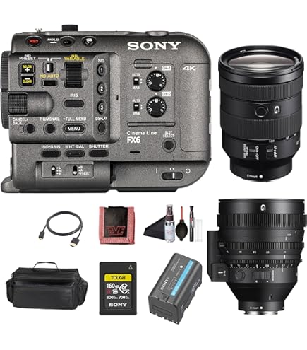 Amazon.com : Sony FX6 Full-Frame Cinema Line Camera Body (ILME