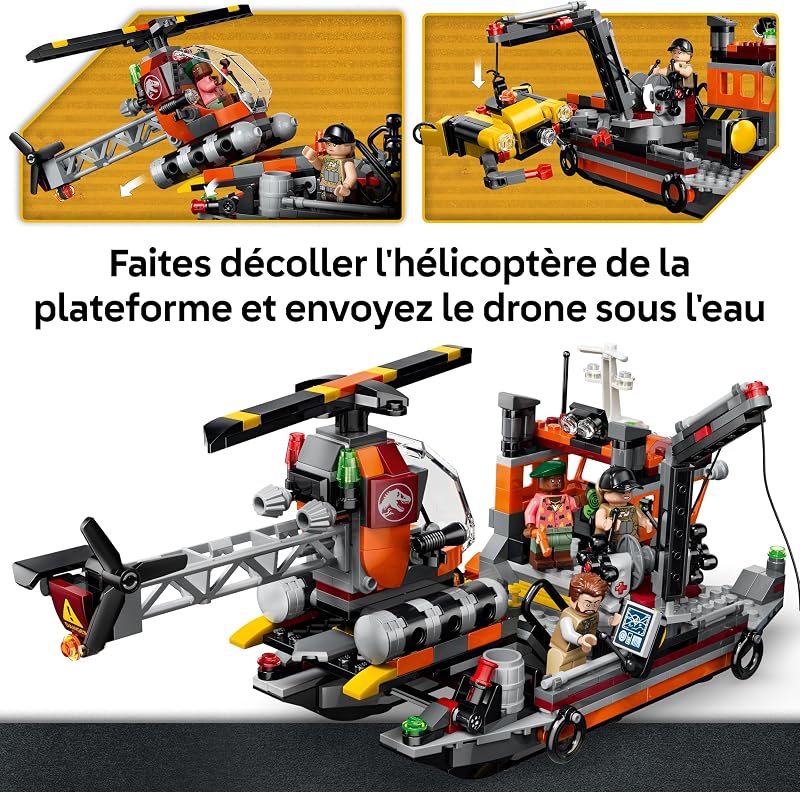 Jurassic World L’Attaque du Bateau par Le mosasaure 77983 — photo 4 sur 8