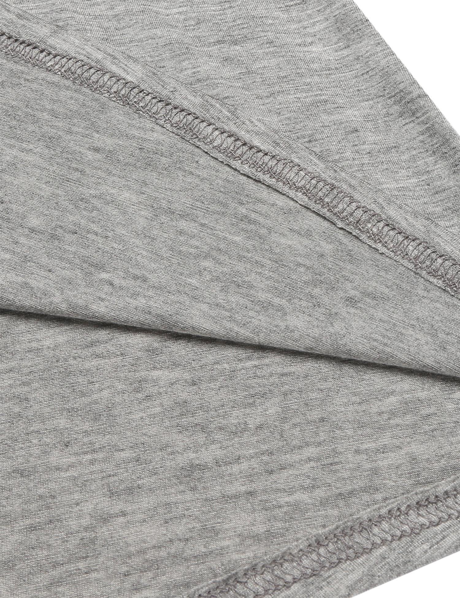 Ekouaer Babydoll Chemise Womens Viscose Knit Sleepwear Nightshirt Slip Grey S