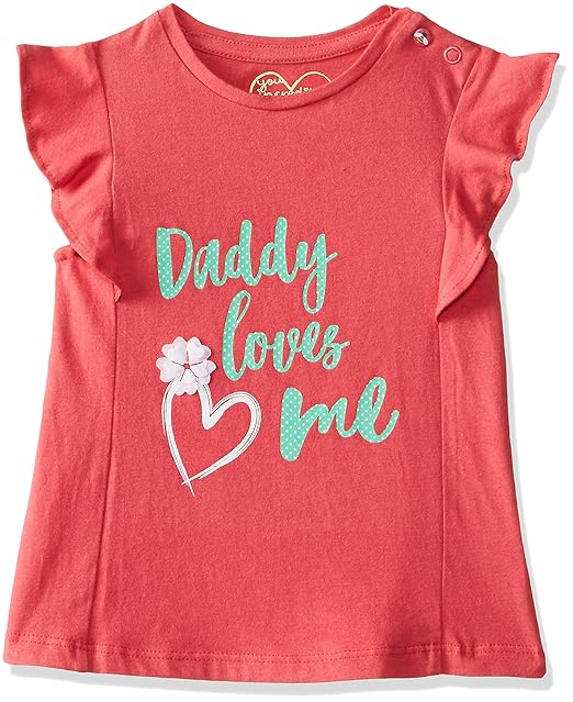 Baby Girls Plain Regular Fit T-Shirt