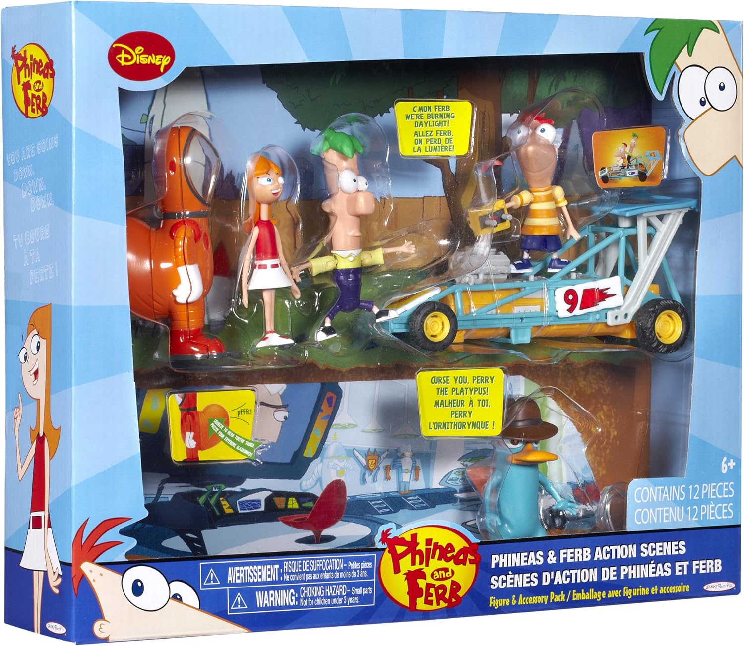 Phineas & Ferb Action Scenes Amazon.co.uk Toys & Games