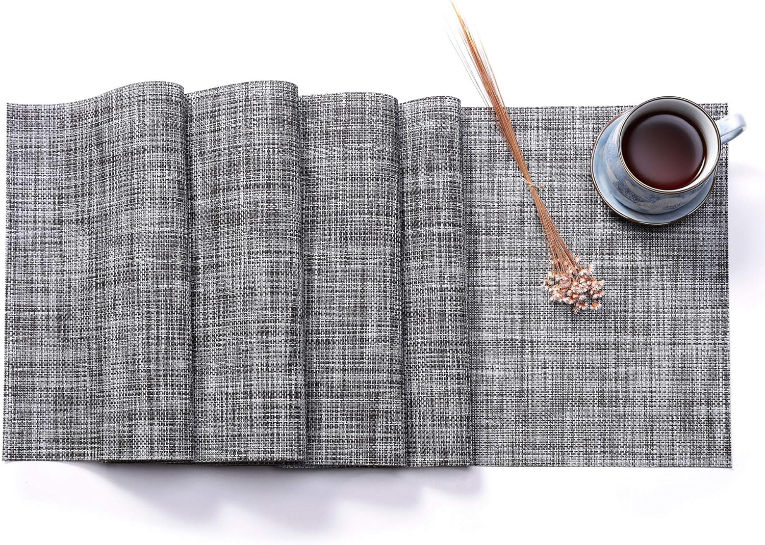 Best gray table runner 90 inch