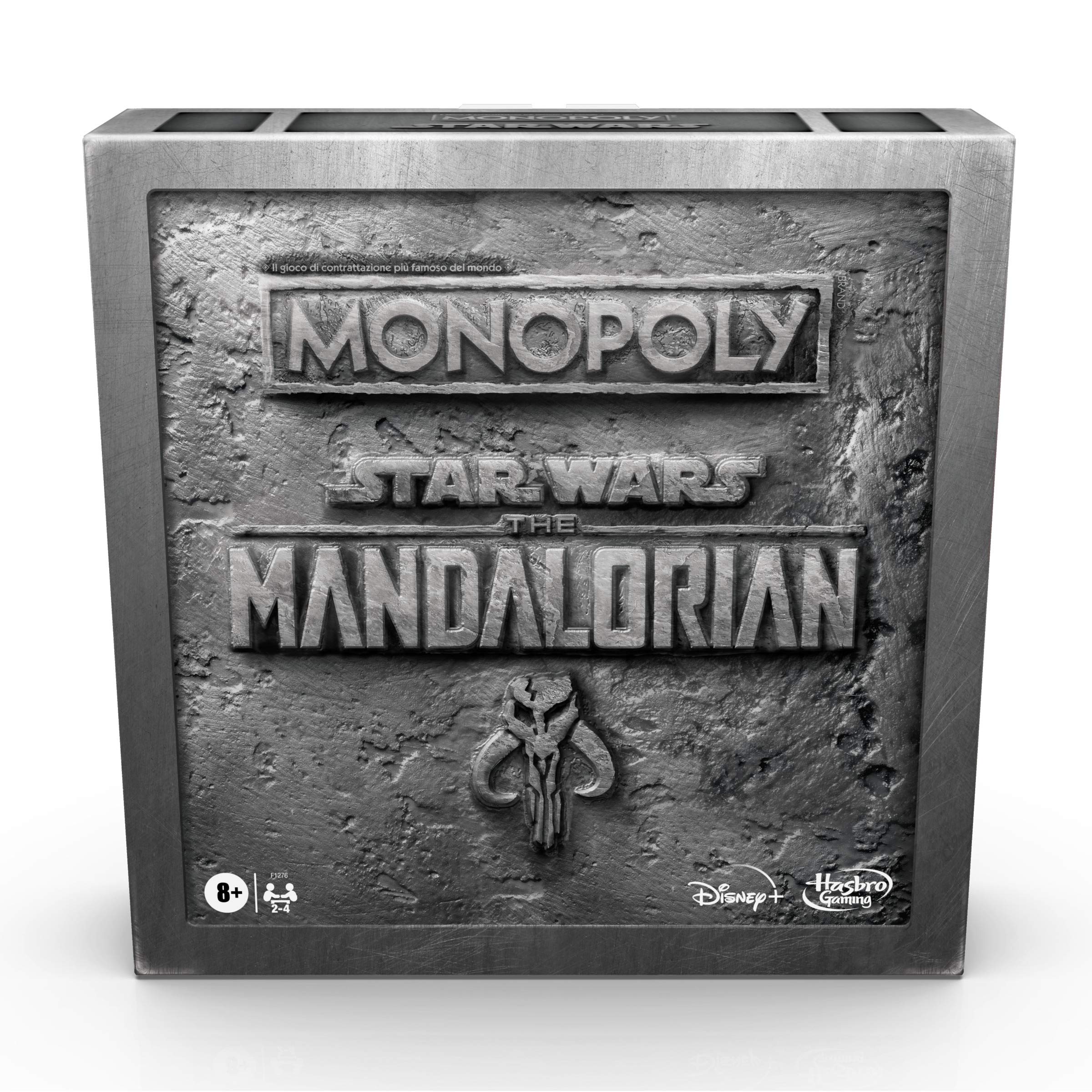 Hasbro Monopoly Star Wars The Mandalorian Edition Boxed Game Inspired by The Mandalorian (Italian Version )