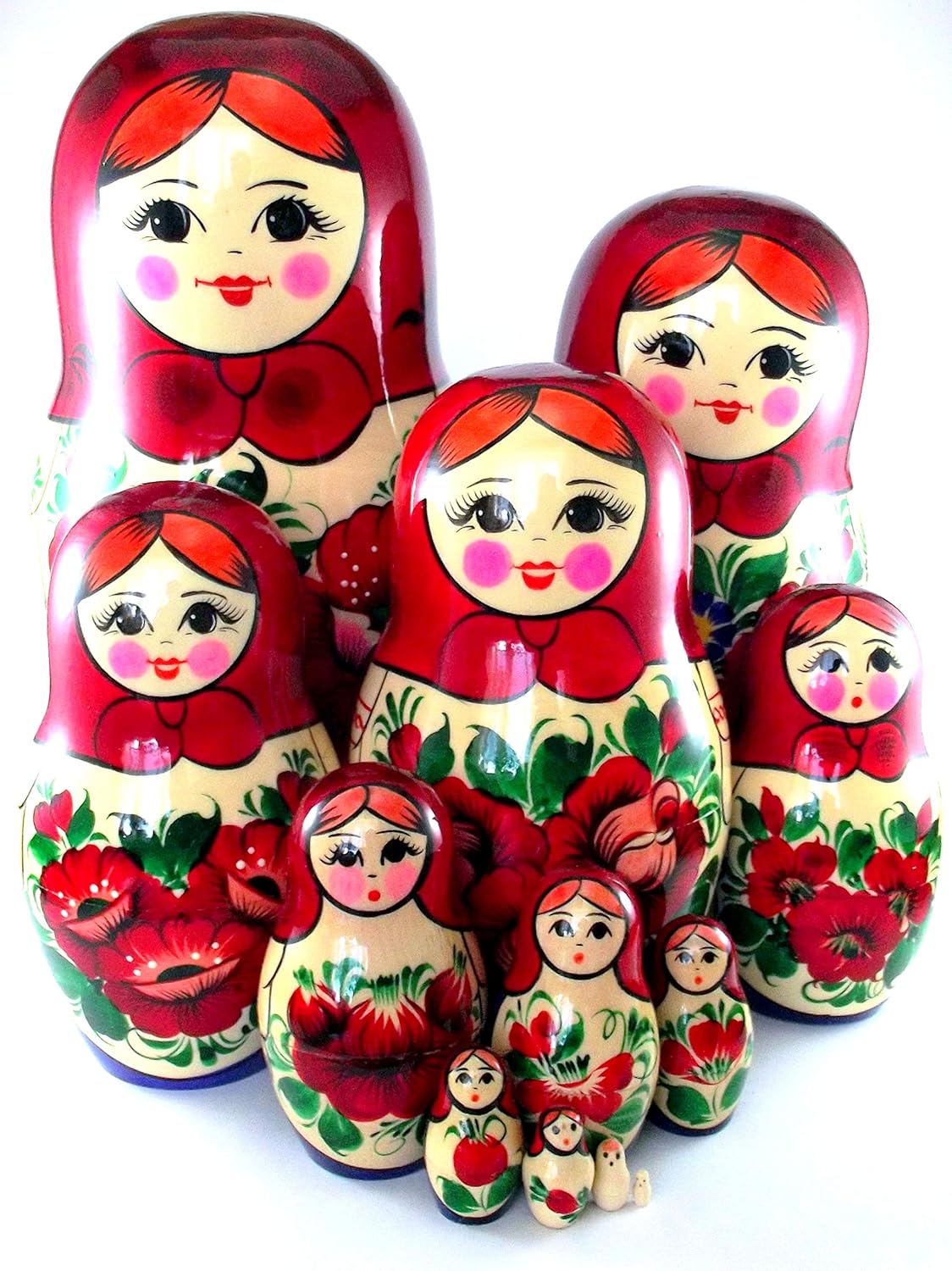 traditional matryoshka dolls