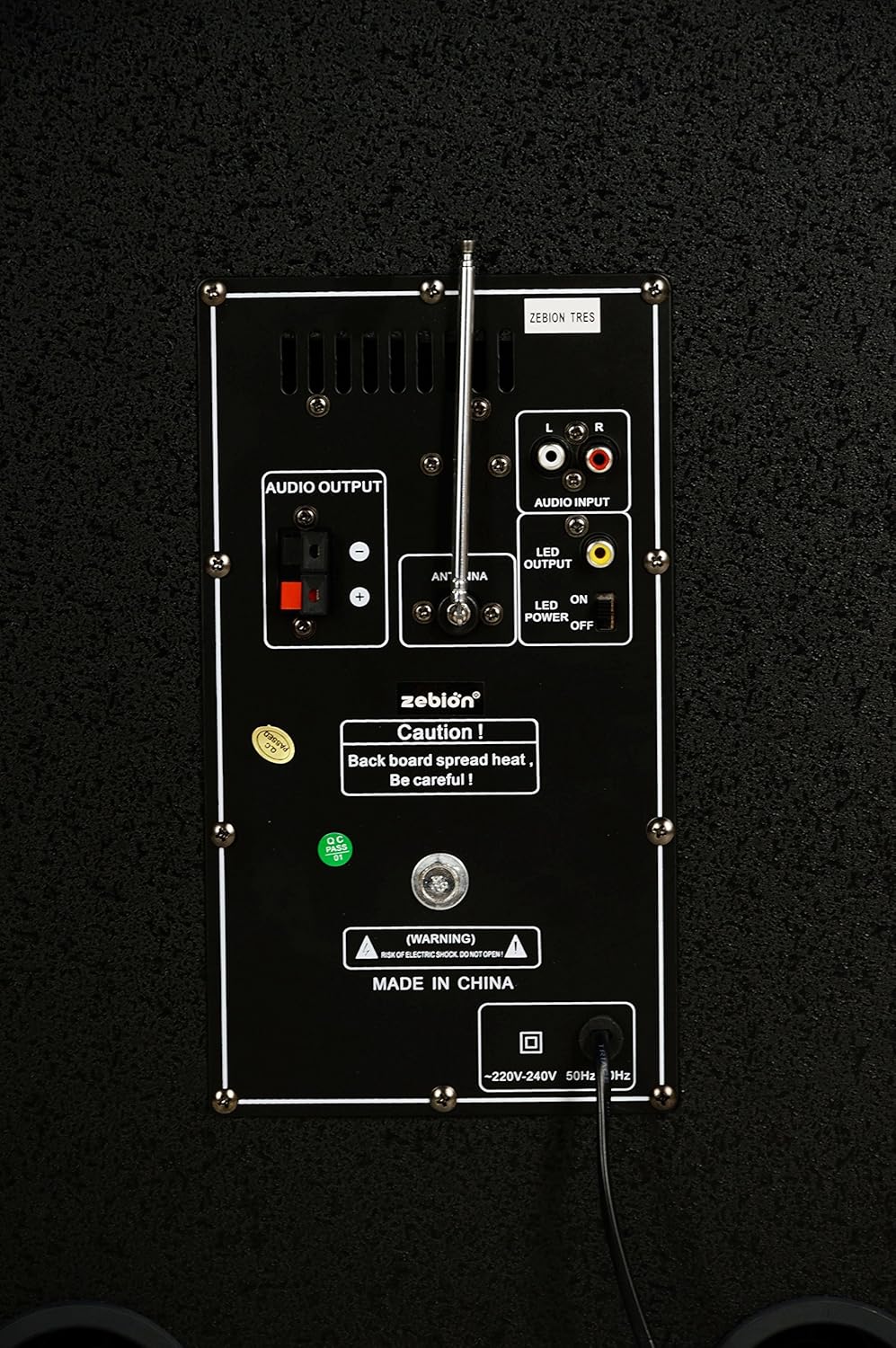 zebion rock dj speakers