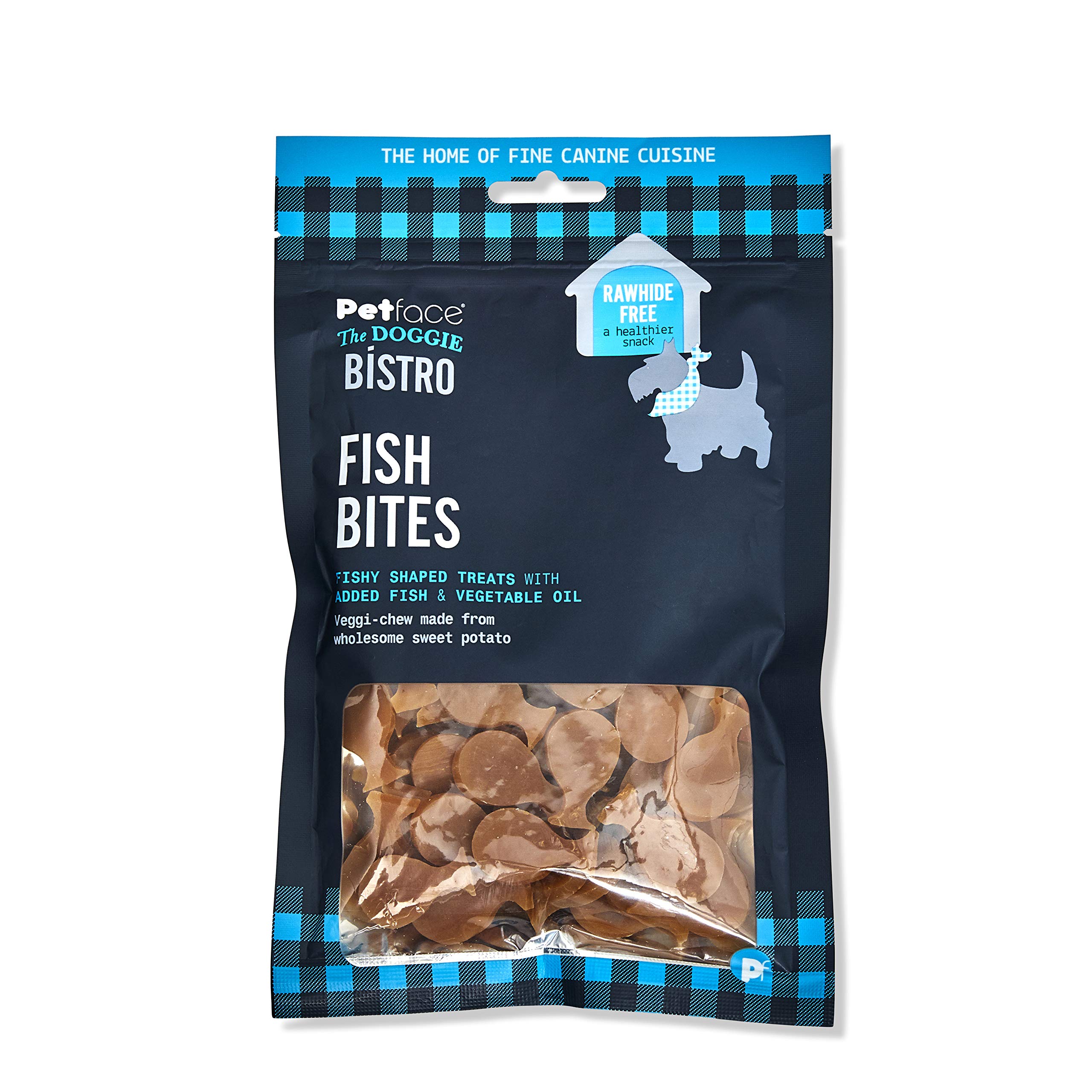 Petface The Doggie Bistro Fish Bites for Dogs, 125g