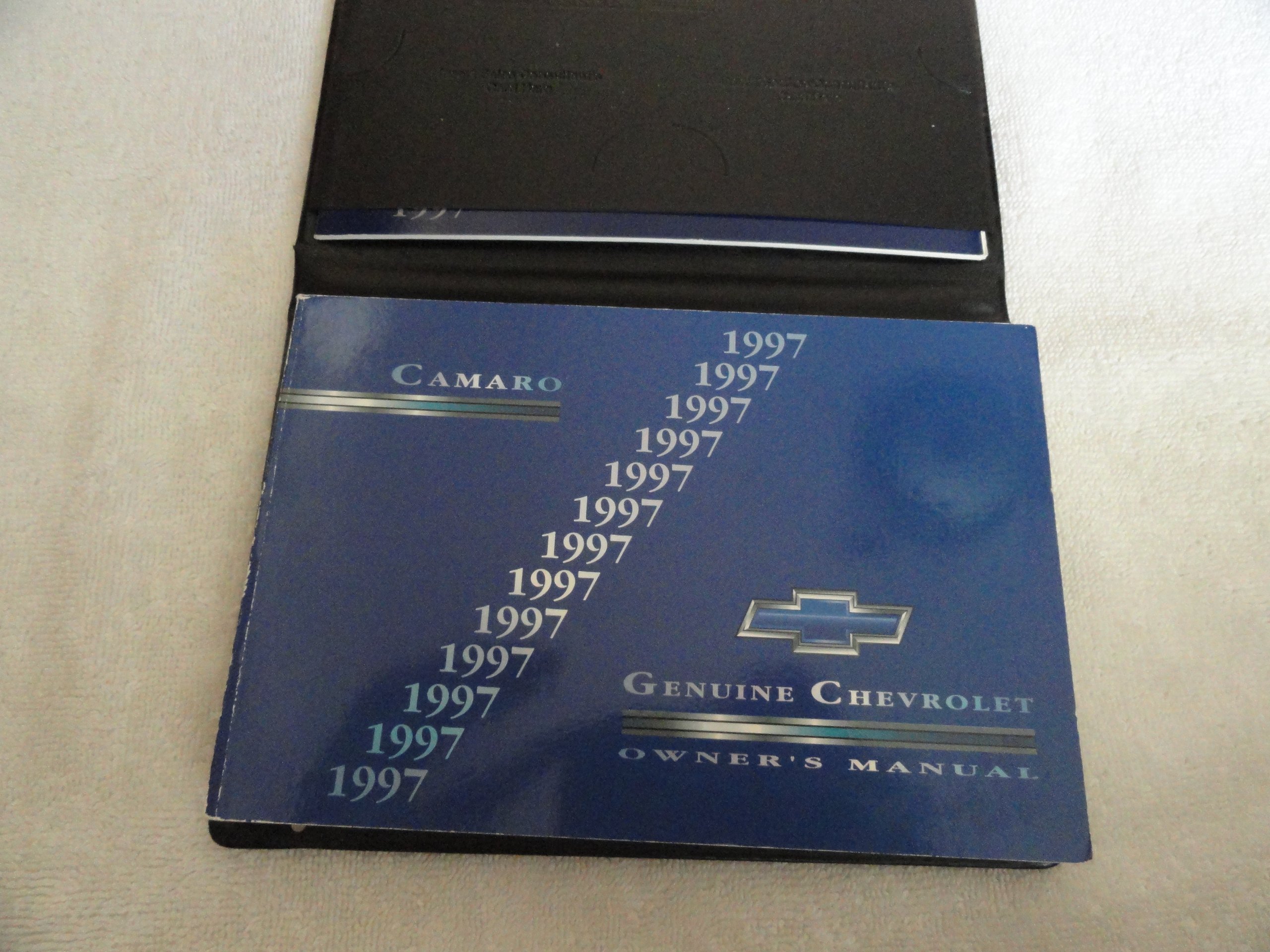1997 Chevy Camaro Owner's Manual Unknown Binding – 1997