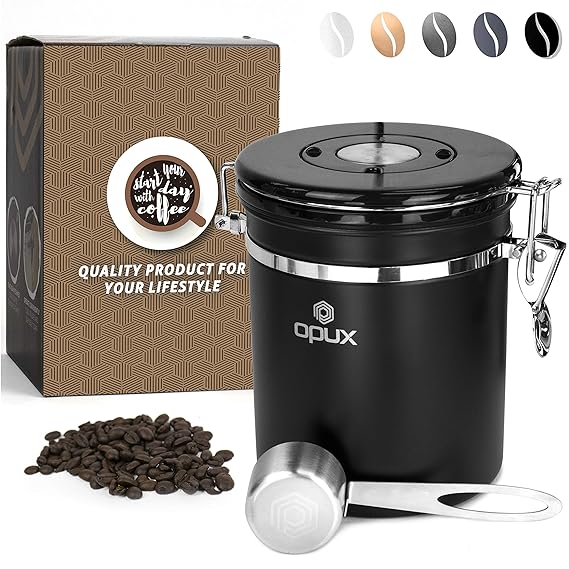 OPUX Coffee Canister Airtight Coffee Bean Storage