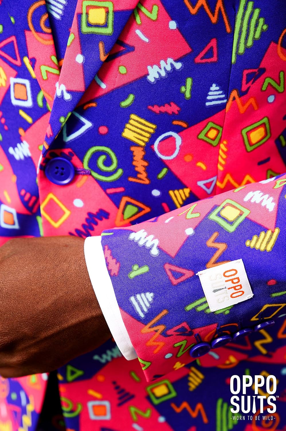 OppoSuits Men’s Crazy Prom Suits Fresh Prince Comes with Jacket