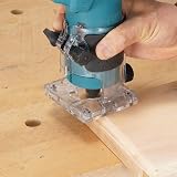Makita DRT52Z 18V Li-ion LXT Brushless Router Trimmer 0-42mm Plunge 1/4 in Chuck view 8