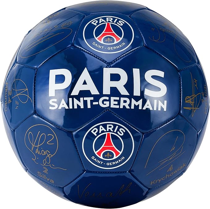 Fußball PSG mit den Unterschriften der Spieler Offizielle Kollektion von Paris SaintGermain Fußball PSG mit den Unterschriften der Spieler Offizielle Kollektion von Paris SaintGermain