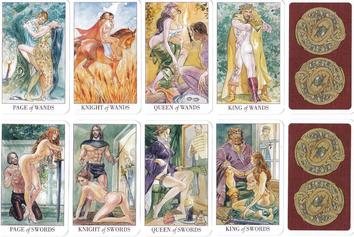 Amazon セクシャル マジック タロット ミニ Sexual Magic Tarot Mini タロット占い解説書付き カードゲーム トランプ おもちゃ