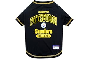 Pets First Pittsburgh Steelers T-Shirt, Large