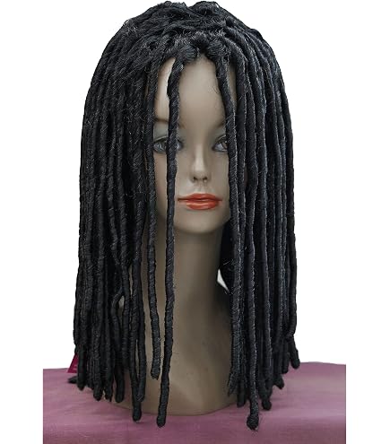 HPO Adult Silver Blonde Dreadlock Wig for Men, Fantasy