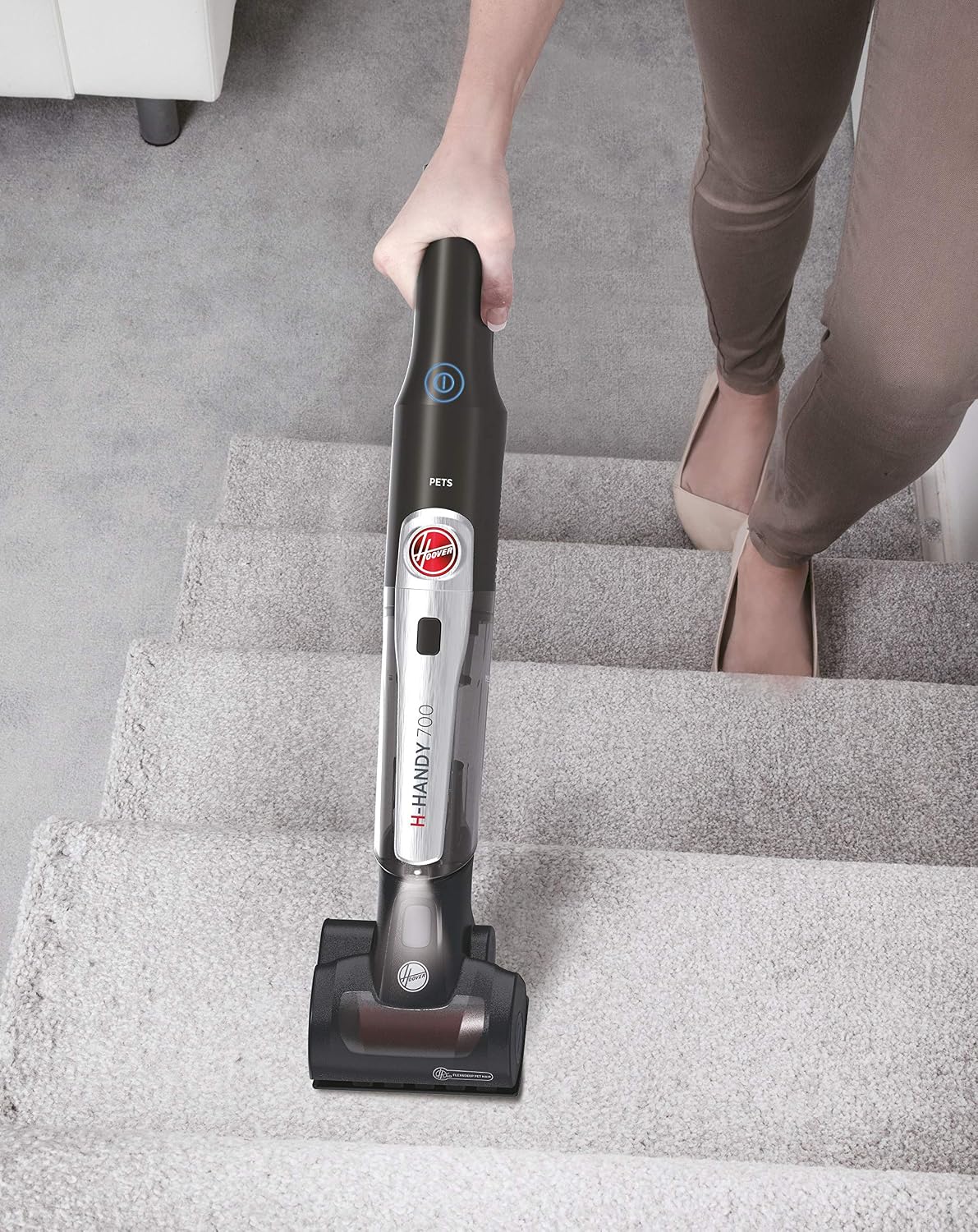 Hoover H-HANDY 700 Cordless Handheld Vacuum Cleaner with Lightweight Design, 3-in-1 Functionality, Charging Dock - Image 4