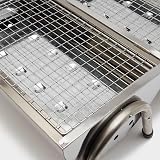Hi-Gear Stainless Steel Double Sided BBQ, Portable & Compact for Camping view 6