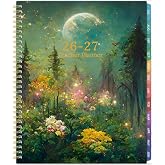 Teacher Planner 2026-2027 - Teacher Lesson Planner 2026-2027, 9" x 11" | Academic Planners Weekly and Monthly, Jul.2026 - Jun.2027, Lesson Plan Book for Teachers with pocket, Tabs - Dreaming Moon