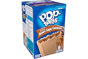 Pop-Tarts Breakfast Toaster Pastries, Frosted Brown Sugar Cinnamon Flavored, 14 oz (8 Count)