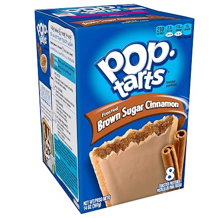 Kellogg's pop-tarts toaster pastries frosted brown sugar cinnamon #3 (038000311109)