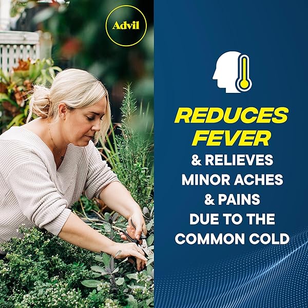 ADVIL LIQUI-GELS PAIN RELIEVER AND FEVER REDUCER, PAIN MEDICINE FOR ADULTS WITH IBUPROFEN 200MG FOR HEADACHE, BACKACHE, MENSTRUAL PAIN AND JOINT PAIN RELIEF – 160 LIQUID FILLED CAPSULES