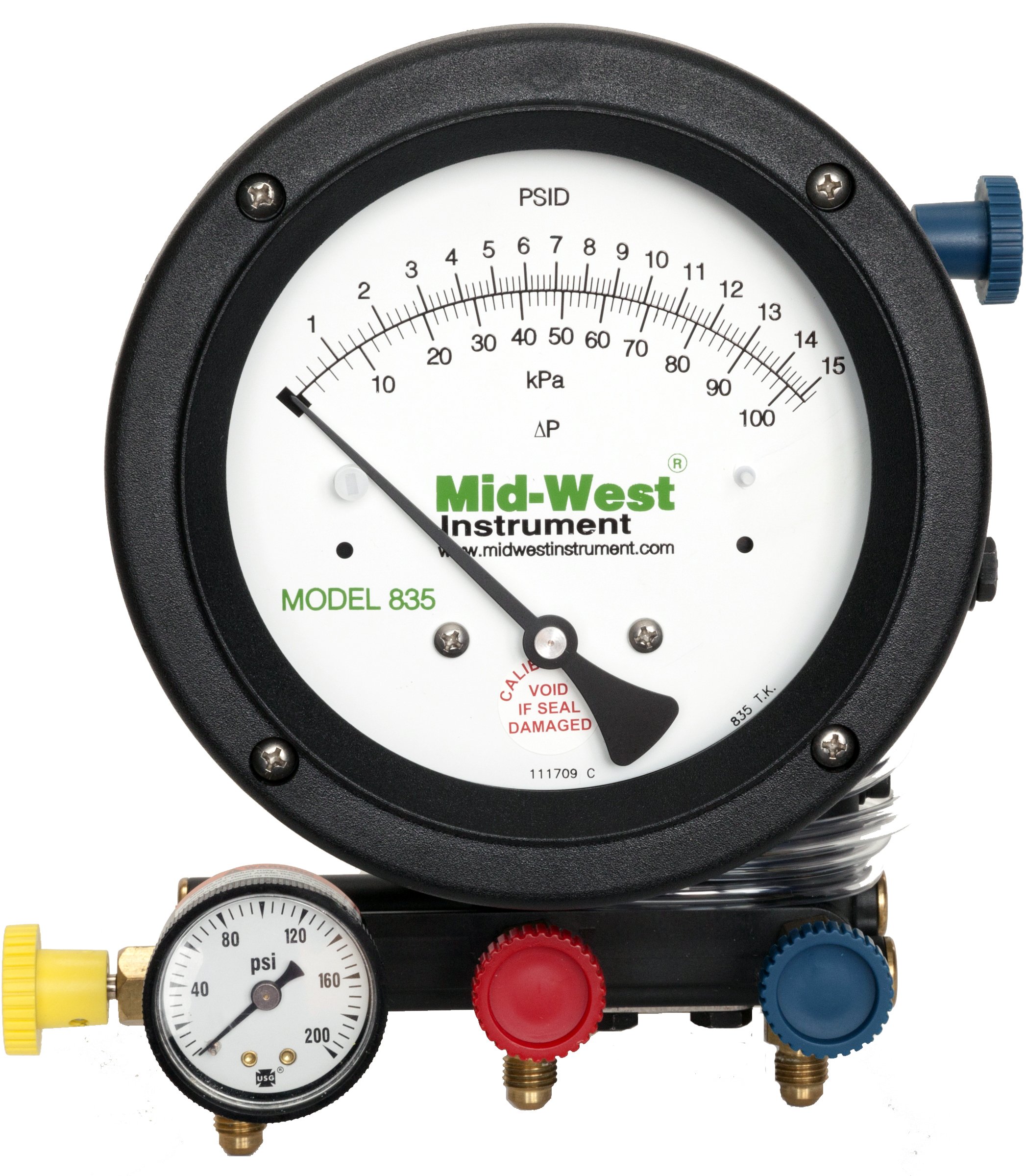 Mid-West 835 5-Valve Backflow Test