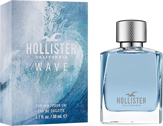 Hollister, Agua de colonia para hombres - 50 gr.