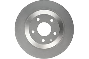 BOSCH 34011640 QuietCast Premium Disc Brake Rotor - Compatible with Select Mazda CX-30, CX-5, MX-30 EV; REAR - Single