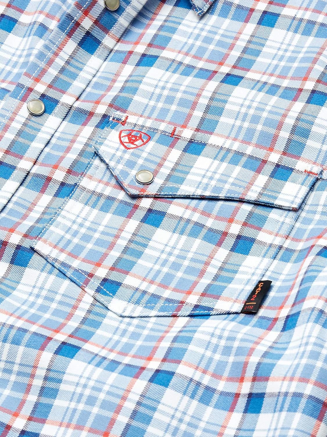 ARIAT Men's Flame Resistant Work Shirt at  Men’s Clothing store