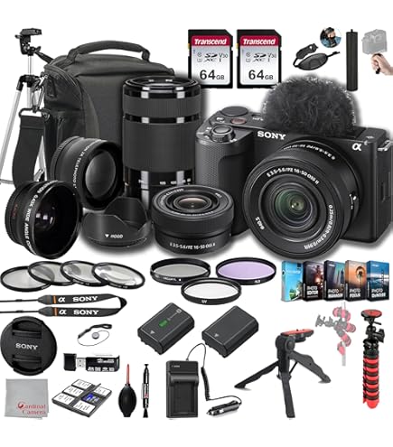 Amazon.com : Sony ZV-E10 II Mirrorless Camera with 16-50mm Lens