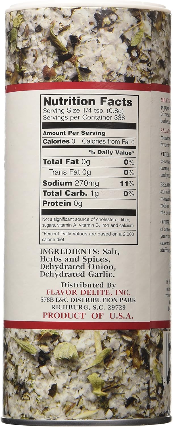 Jane's Krazy Mixed-Up Original Salt Blend 9.5 oz (Pack of 2) : Flavored Salts : Grocery & Gourmet Food