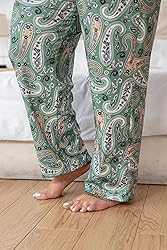Vozanet Women's Pajama Sets Short Sleeve with Long