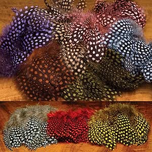 Hareline Strung Guinea Feathers